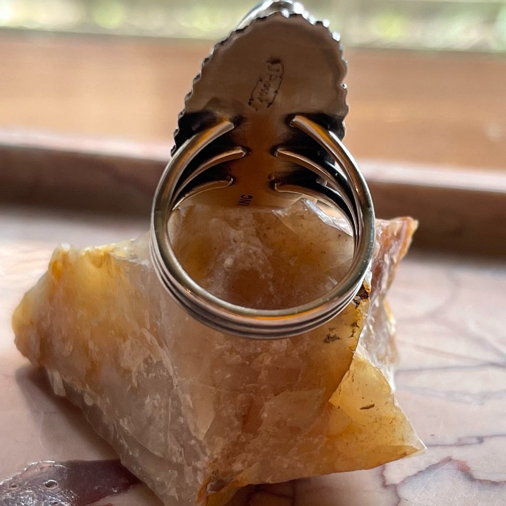Native American Turquoise Ring - Picture 3 of 6